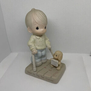 Vintage 1987 Precious Moments Blessed Are They That Overcome w/BOX